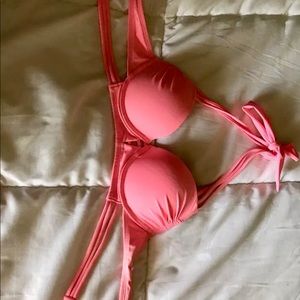 Xhilaration Pink Push Up Bikini Top!